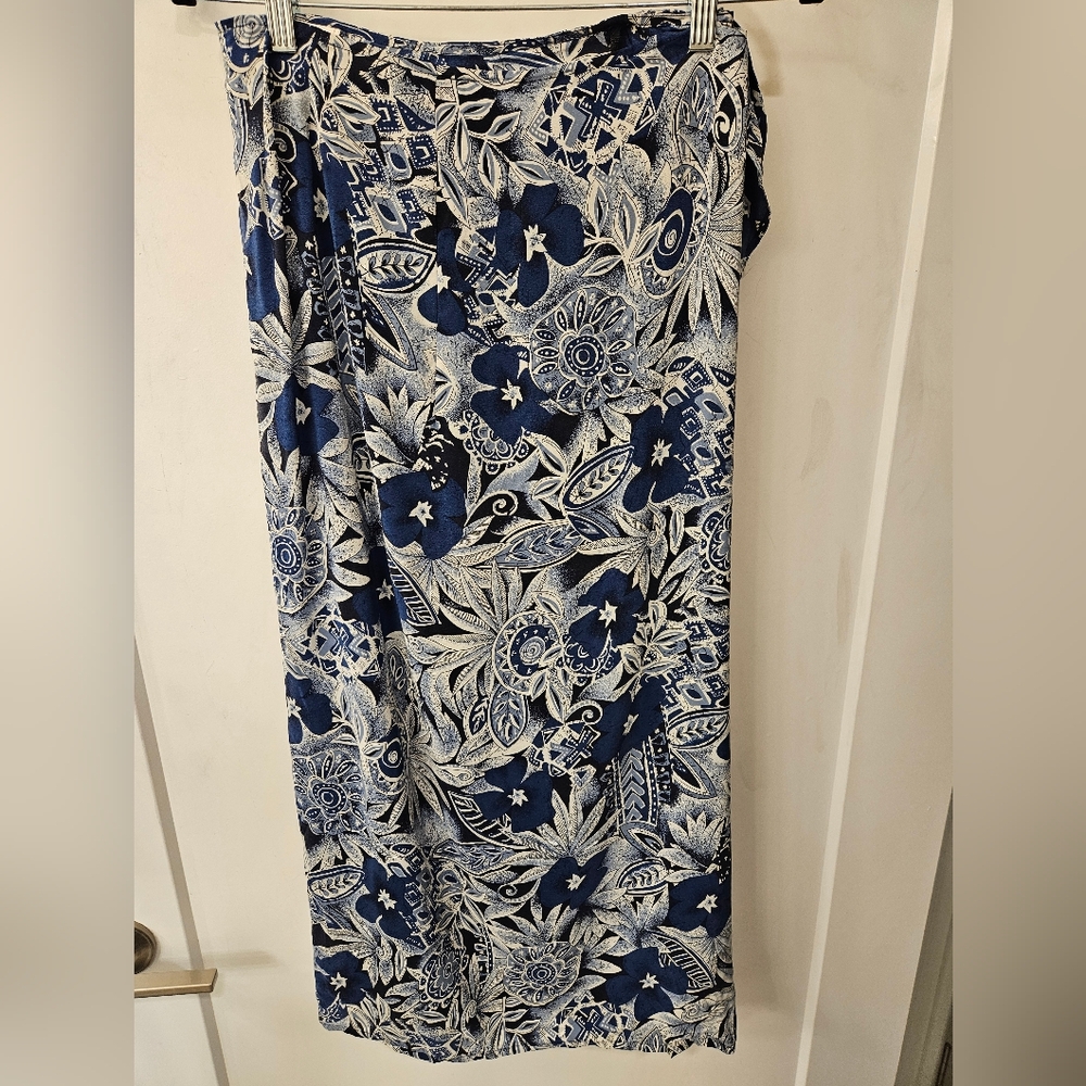 Vintage - Silk Barrie Pace Wrap Skirt NWOT - Size 16